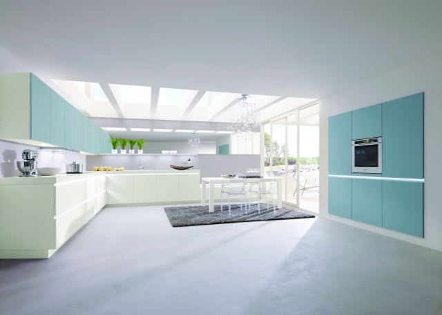 alno platinum blue, acco kitchen and bath, kitchens ottawa, modern kitchen